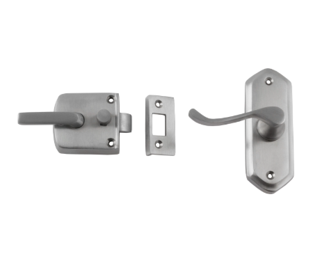 Screen Door Latches – Right Hand - Chrome Plated