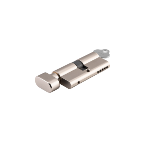 Euro Cylinder Key/Thumb 5 Pin - Satin Nickel
