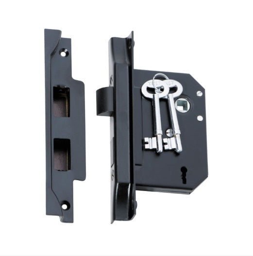 Rebated 3 Lever Mortice Lock - 44mm & 57mm Backset