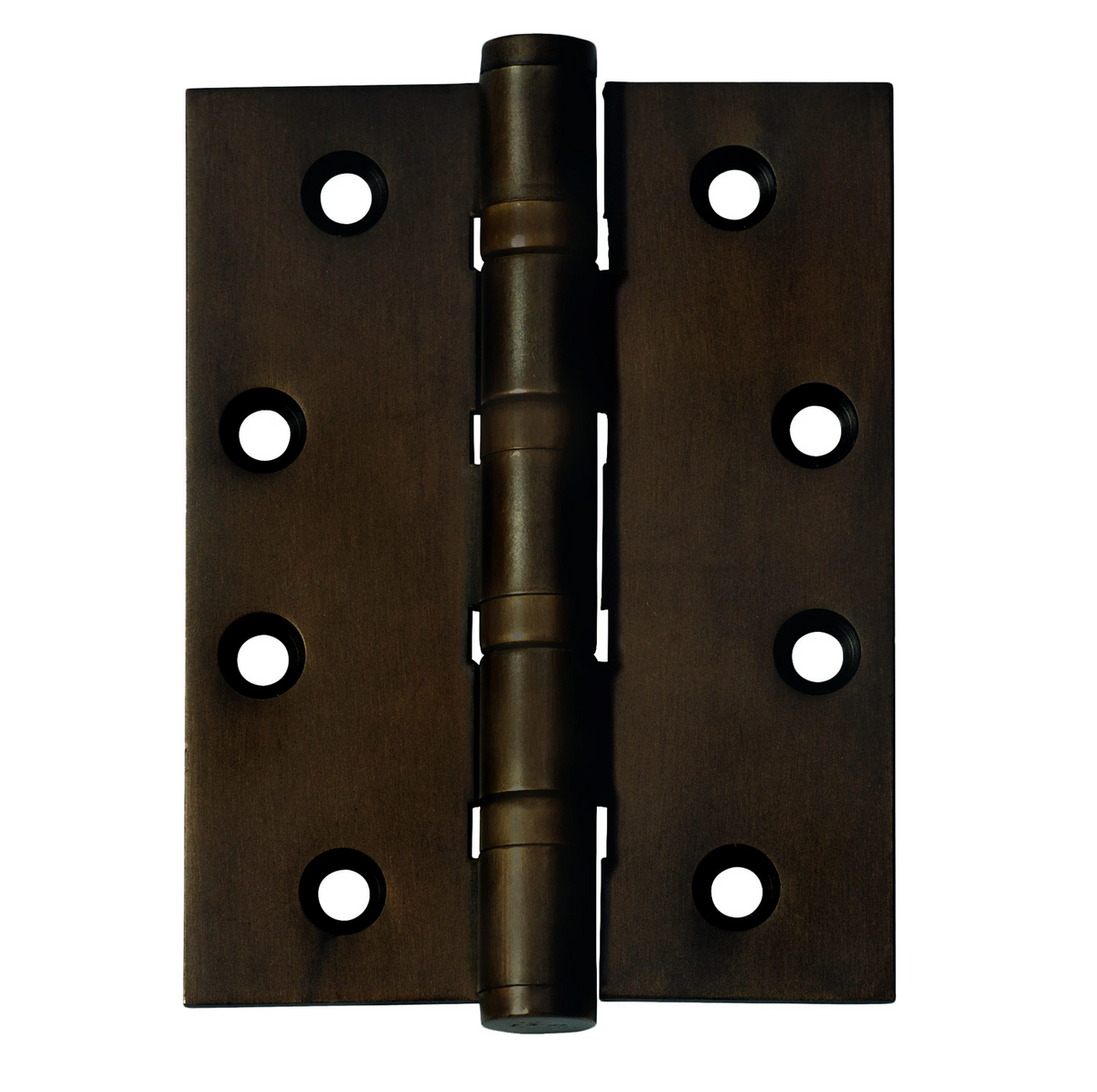 Ball Bearing Hinge - H100xW75mm - Antique Brass
