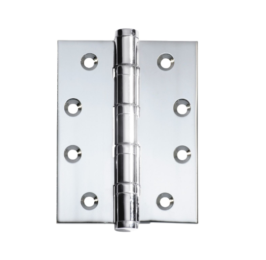 Ball Bearing Hinge – H100xW75mm - Chrome Plated