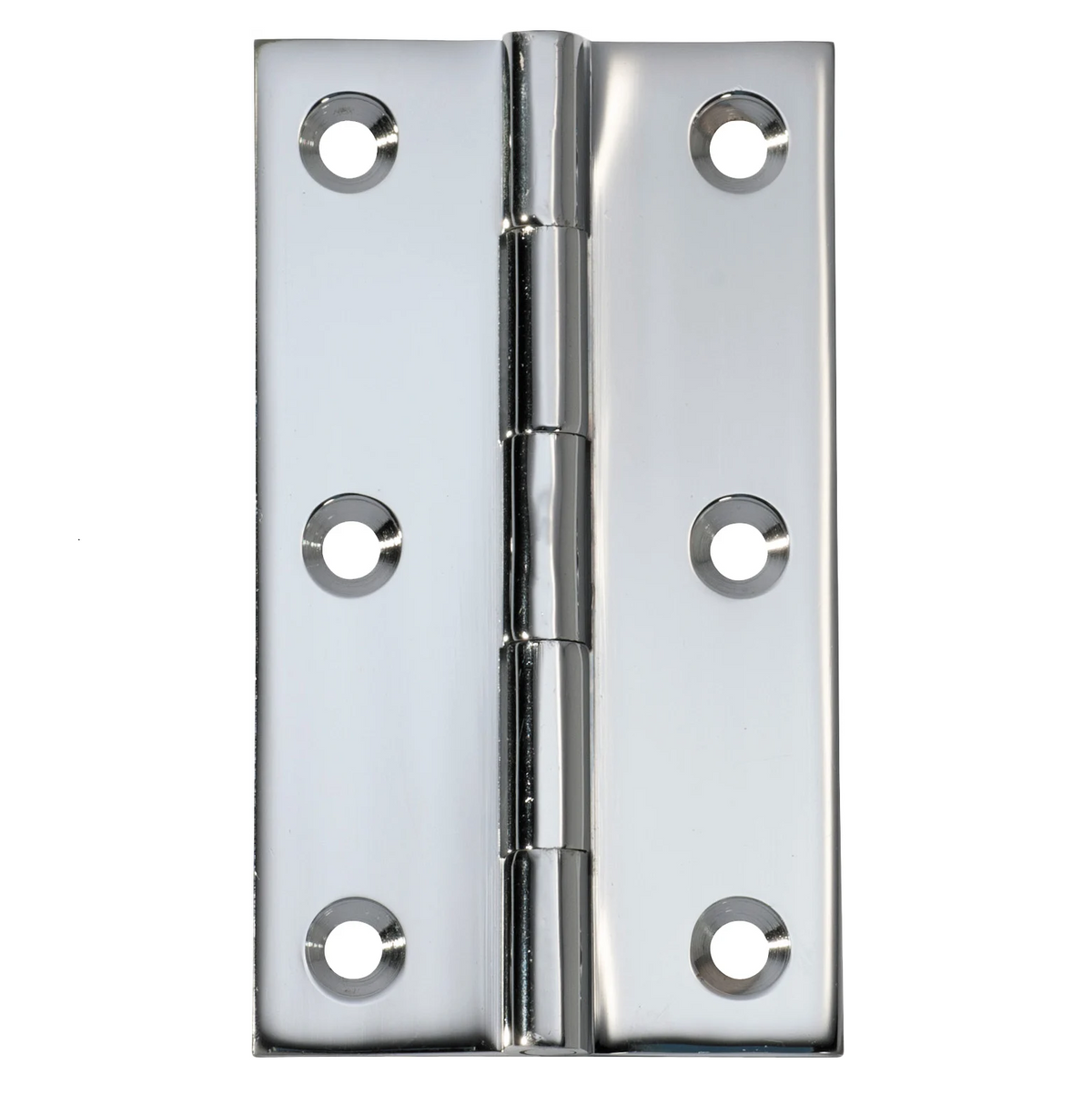 Fixed Pin Hinge – H89xW50mm - Chrome Plated