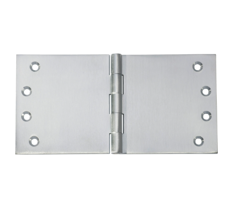 Broad Butt Hinge – H100xW200mm - Satin Chrome