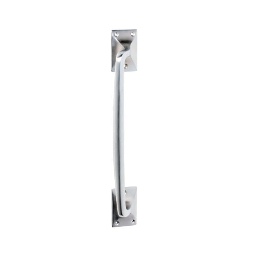 Offset Classic Pull Handle – H305xW42xP60mm - Satin Chrome
