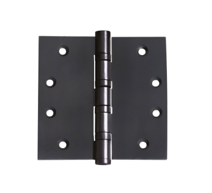 Ball Bearing Hinge – H100xW100mm - Matt Black