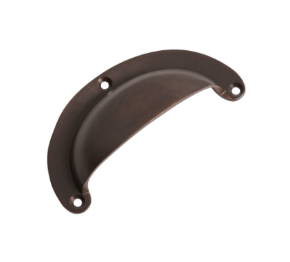 Classic Drawer Pull - Large - Antique Brass
