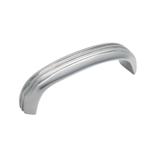 Deco Cabinet Pull Handle – Curved L85xW20xP27mm - Chrome Plated