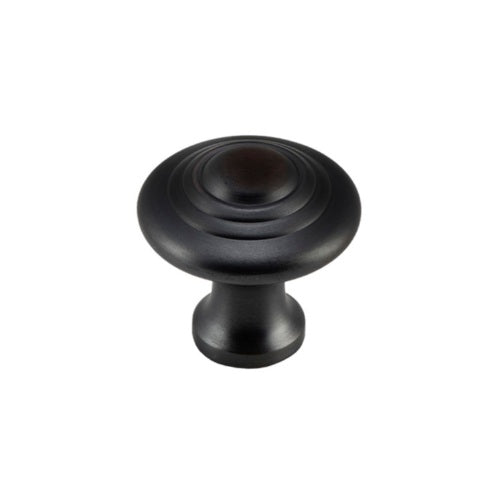 Domed Cupboard Knob - D32xP29mm - Antique Copper