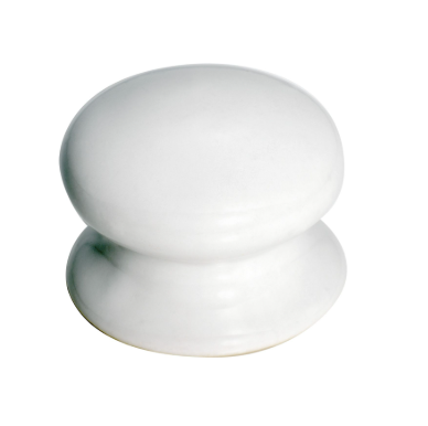 Round Porcelain Cupboard Knob – D35xP31mm