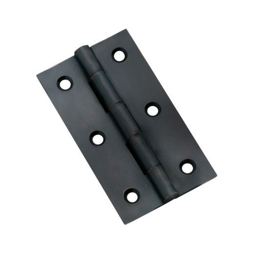 Fixed Pin Cabinet Hinge – H63xW35mm - Antique Copper