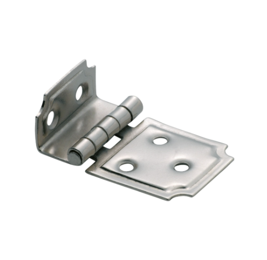 Square Offset Hinge - Satin Nickel