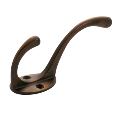 Victorian Hat & Coat Hooks - Antique Brass