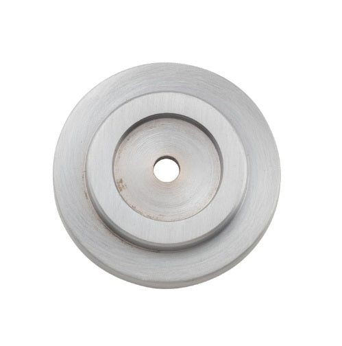 Cupboard Knob Backplate – D32mm - Satin Chrome