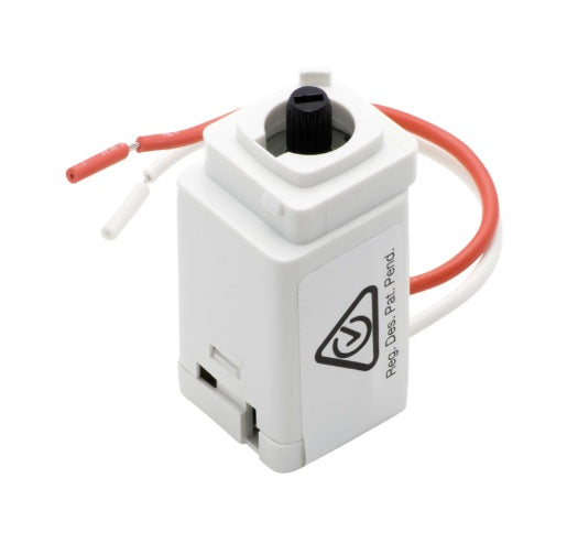 Dimmer Unit Mechanism No Knob White