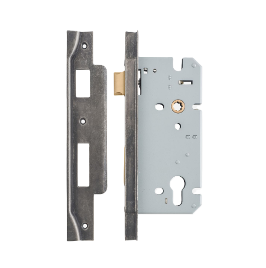 Rebated 85mm Euro Mortice Locks - 45mm Backset