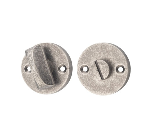 Round Privacy Turn - Rumbled Nickel