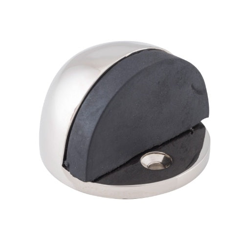 Oval Door Stop - Polished Nickel