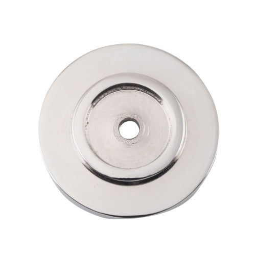 Cupboard Knob Backplate - D32mm - Polished Nickel