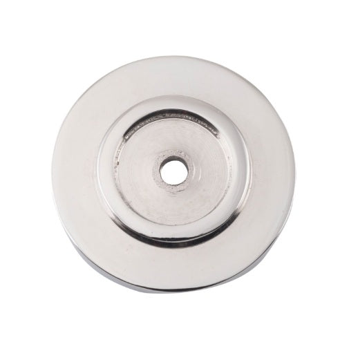 Cupboard Knob Backplate - D38mm - Polished Nickel