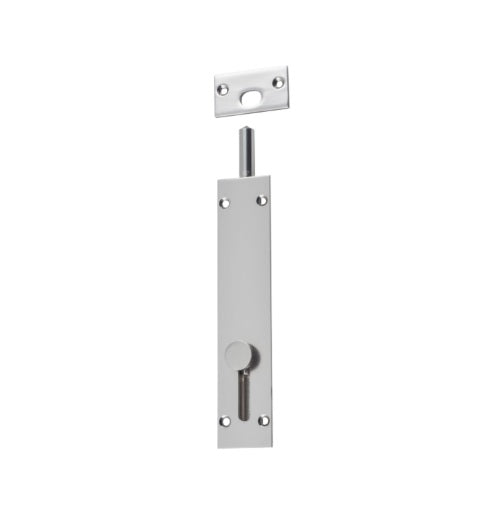Reverse Barrel Bolt – L150mm - Satin Nickel
