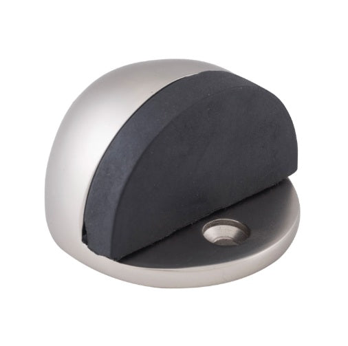 Oval Door Stop - Satin Nickel