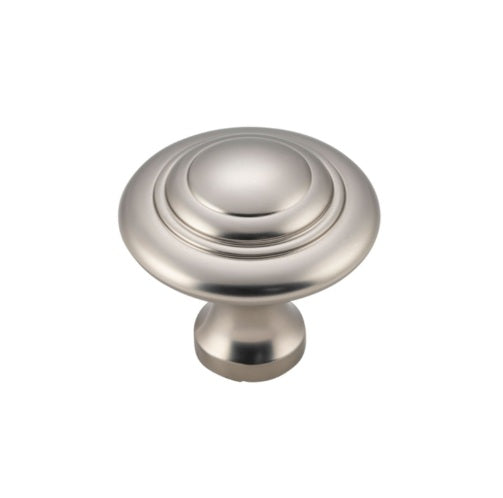 Domed Cupboard Knob – D38xP35mm - Satin Nickel
