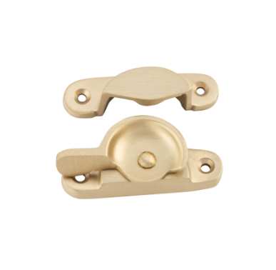 Classic Sash Fastener - Satin Brass