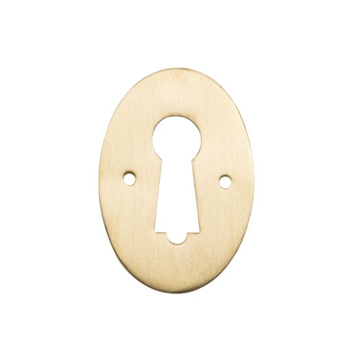 Pressed Escutcheons - Satin Brass