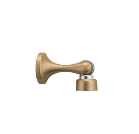 Magnetic Door Stop - 75mm - Satin Brass