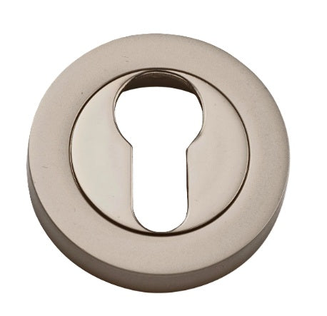 Euro Escutcheons - Round - Satin Nickel