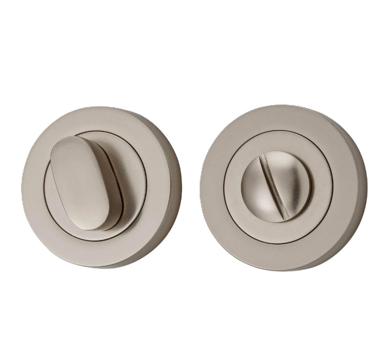 Privacy Turn - Round - Satin Nickel