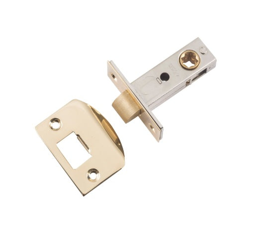 Split Cam Tube Latch – L45mm - Polished Brass
