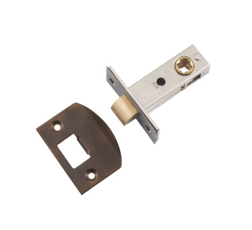 Split Cam Tube Latch – L45mm - Antique Brass