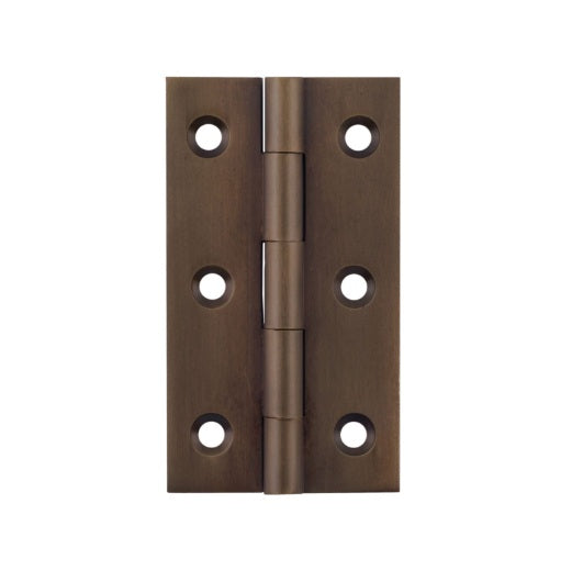 Fixed Pin Cabinet Hinge – H63xW35mm - Antique Brass