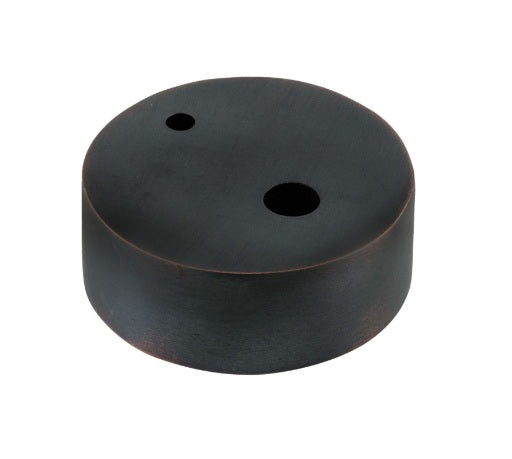 Oval Door Stop Spacer - H15mm - Antique Copper