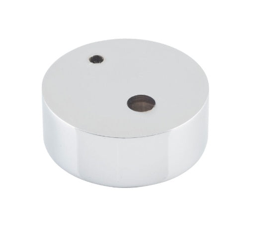 Oval Door Stop Spacer - H15mm - Chrome Plated