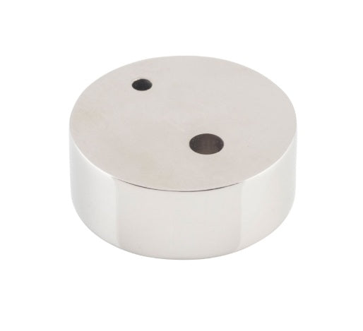 Oval Door Stop Spacer - H15mm - Polished Nickel