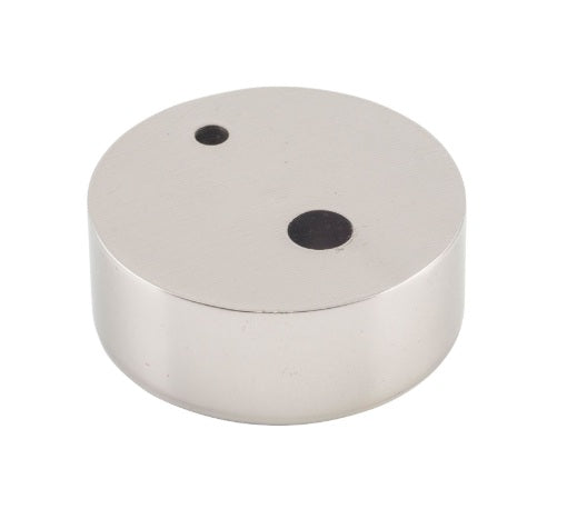 Oval Door Stop Spacer - H15mm - Satin Nickel
