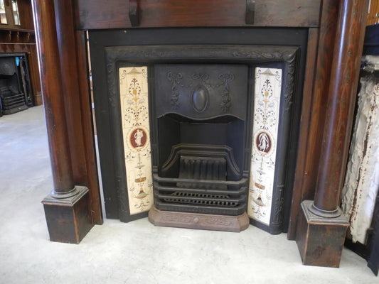 Original Restored Cameo Grates - Original Vintage Salvage Tile