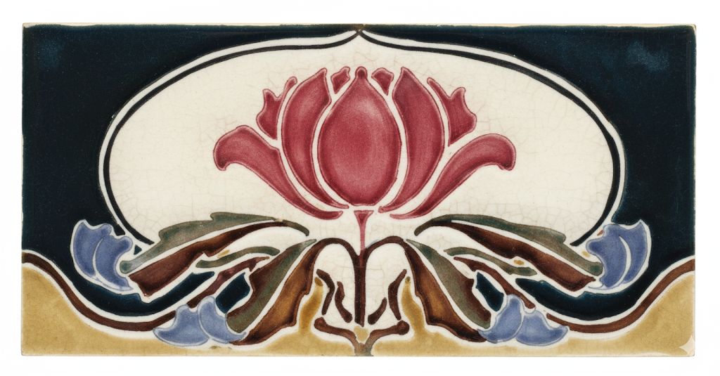 Waratah, Black & Gold Background