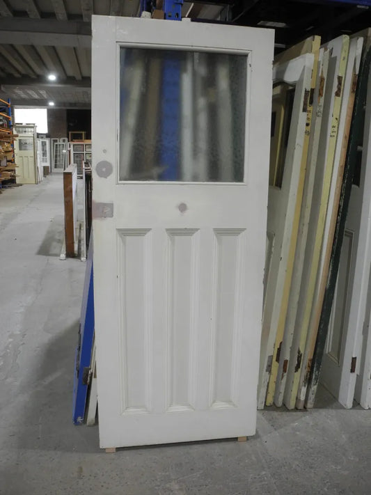 Original 1920s Edwardian Front Door - Second Hand Vintage Salvage Sydney