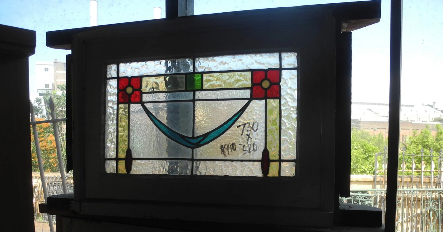 Hopper Leadlight Window
