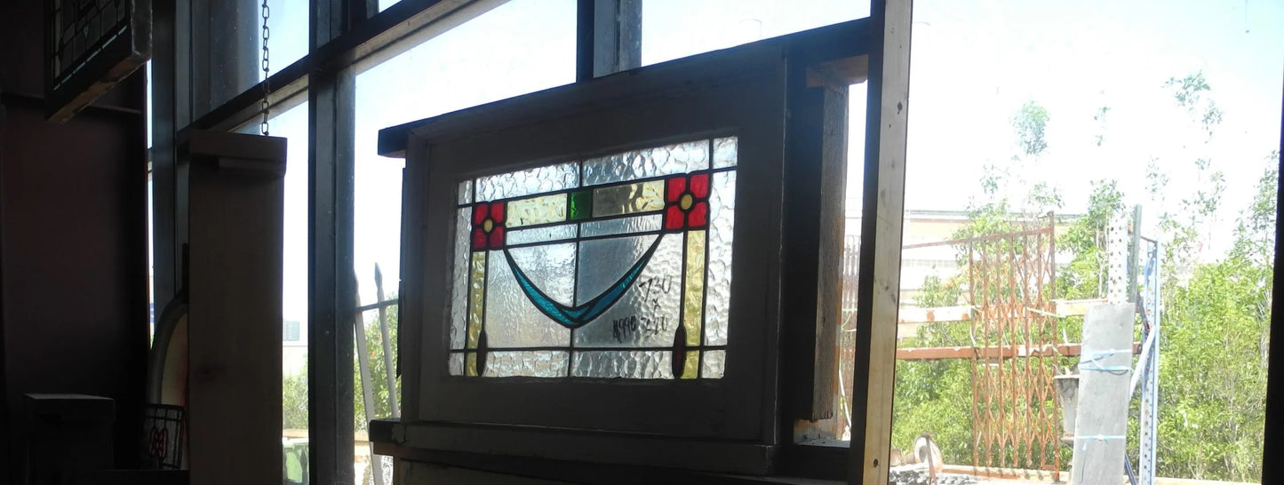 Hopper Leadlight Window