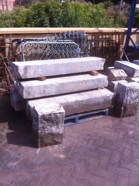 Sandstone Staircase - Original Vintage Salvage Tile