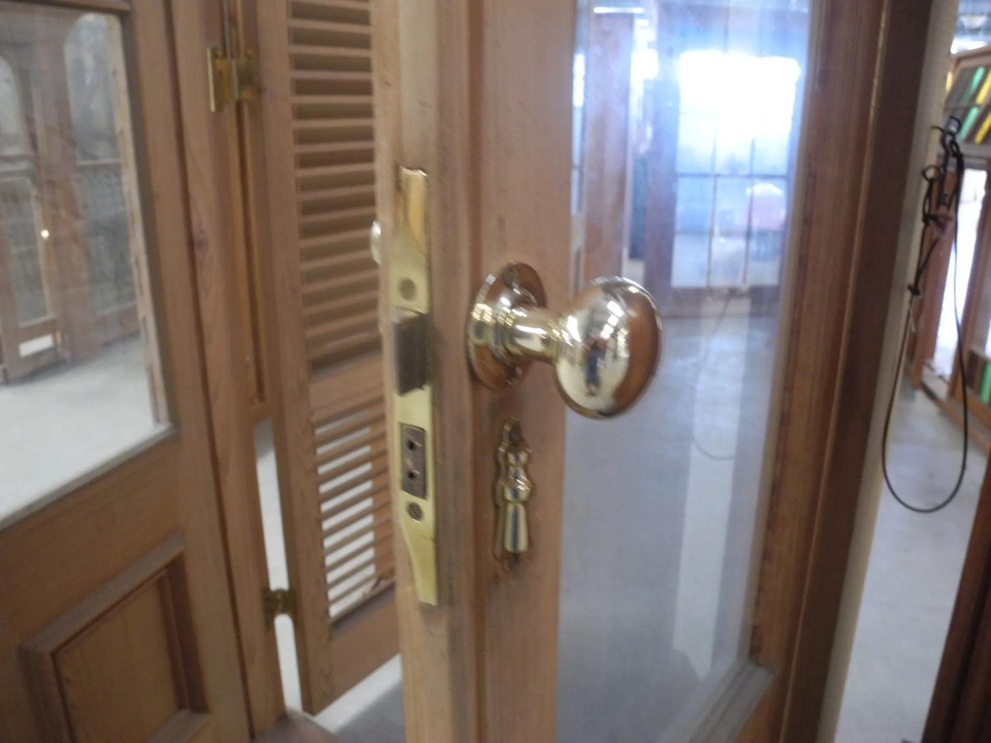 Narrow Lock and Handle Set