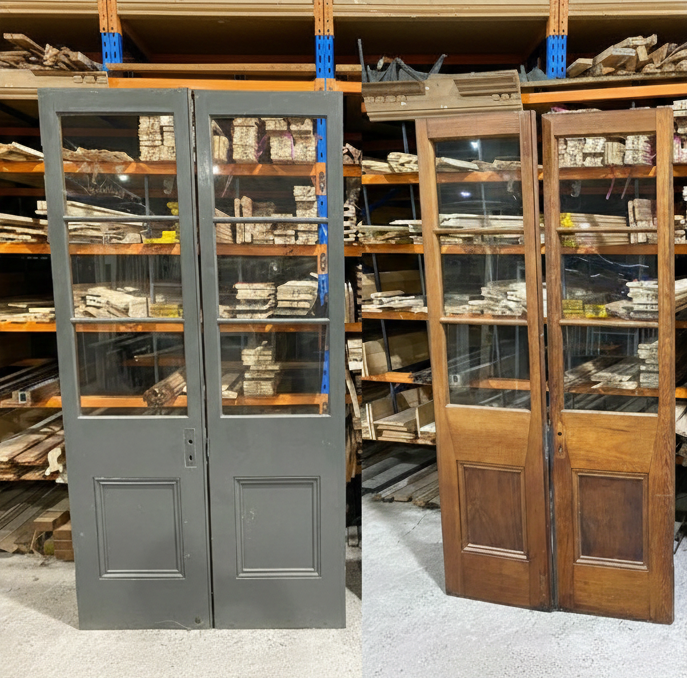 2x Sets of French Doors - Western Red Cedar