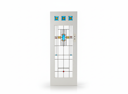 Set of 5 Federation Leadlight Doors
