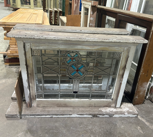Pair of Leadlight Windows