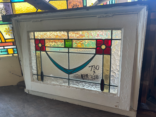 Edwardian Leadlight Window
