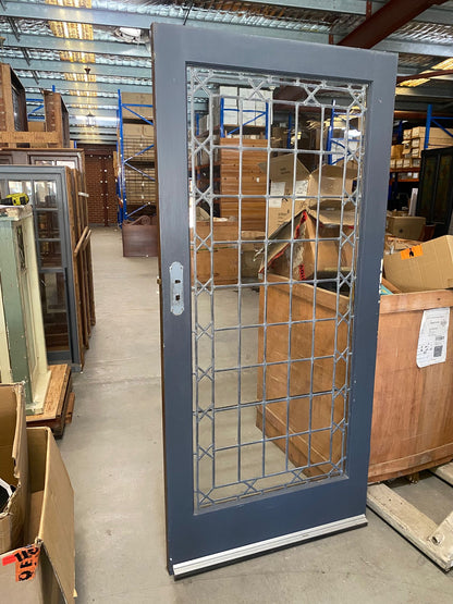 Extra Wide Leadlight Door